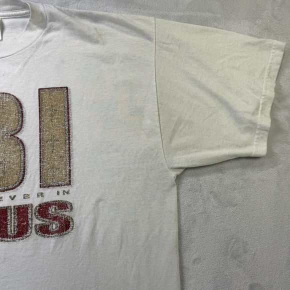 Vintage FBI Firm Believer In Jesus T Shirt XL Jerzees Religious Tee - Picture 7 of 10